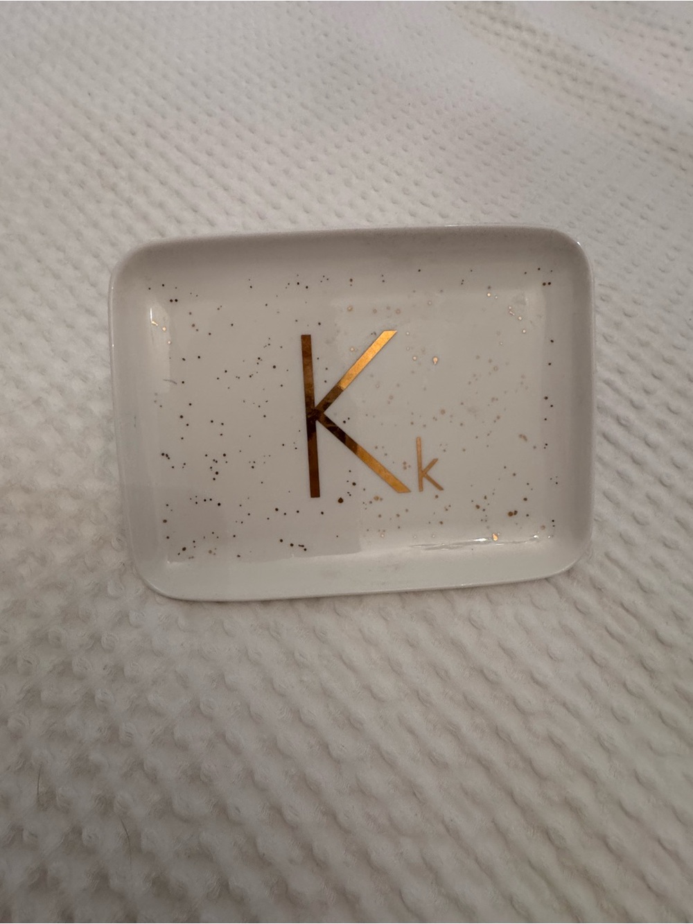 K trinket tray